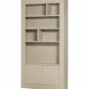Clearance WOOOD Wallcover wandkast 117 cm grenen dust