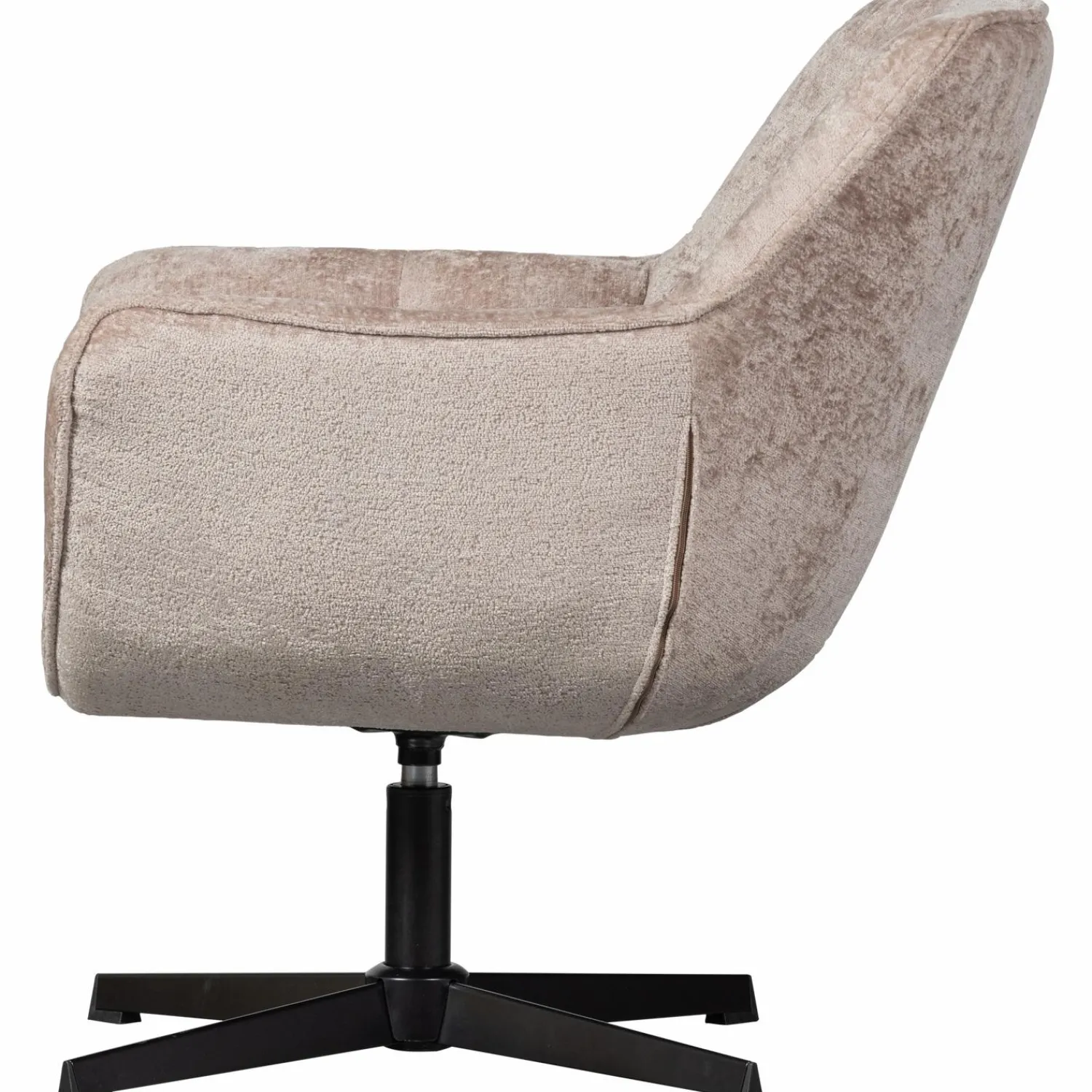Outlet WOOOD Wibo draaifauteuil taupe