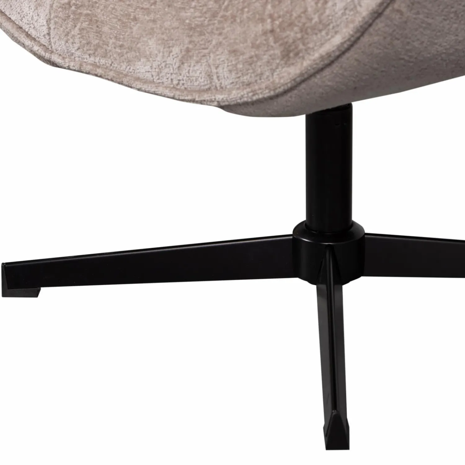 Outlet WOOOD Wibo draaifauteuil taupe
