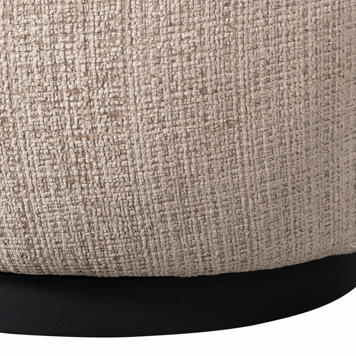 Sale WOOOD Woolly draaifauteuil chenille Zand