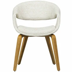 New WOOOD Yossi eetkamerstoel met houten poot Naturel