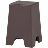 Sale WOOOD Zina bijzettafel hoog cement bruin