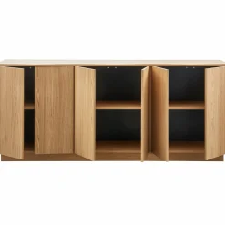 WOOOD Zuma dressoir 200 cm eiken transparant