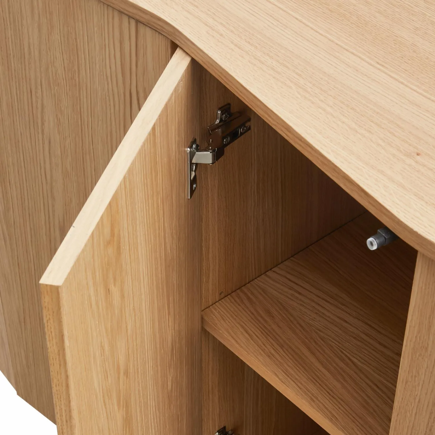 WOOOD Zuma dressoir 200 cm eiken transparant