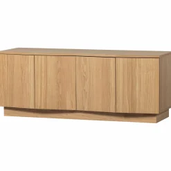 Hot WOOOD Zuma tv meubel 133 cm eiken transparant