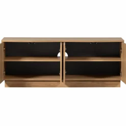 Hot WOOOD Zuma tv meubel 133 cm eiken transparant