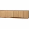 Best WOOOD Zuma tv meubel 200 cm eiken transparant