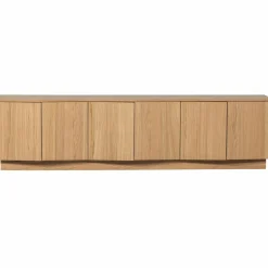 Best WOOOD Zuma tv meubel 200 cm eiken transparant