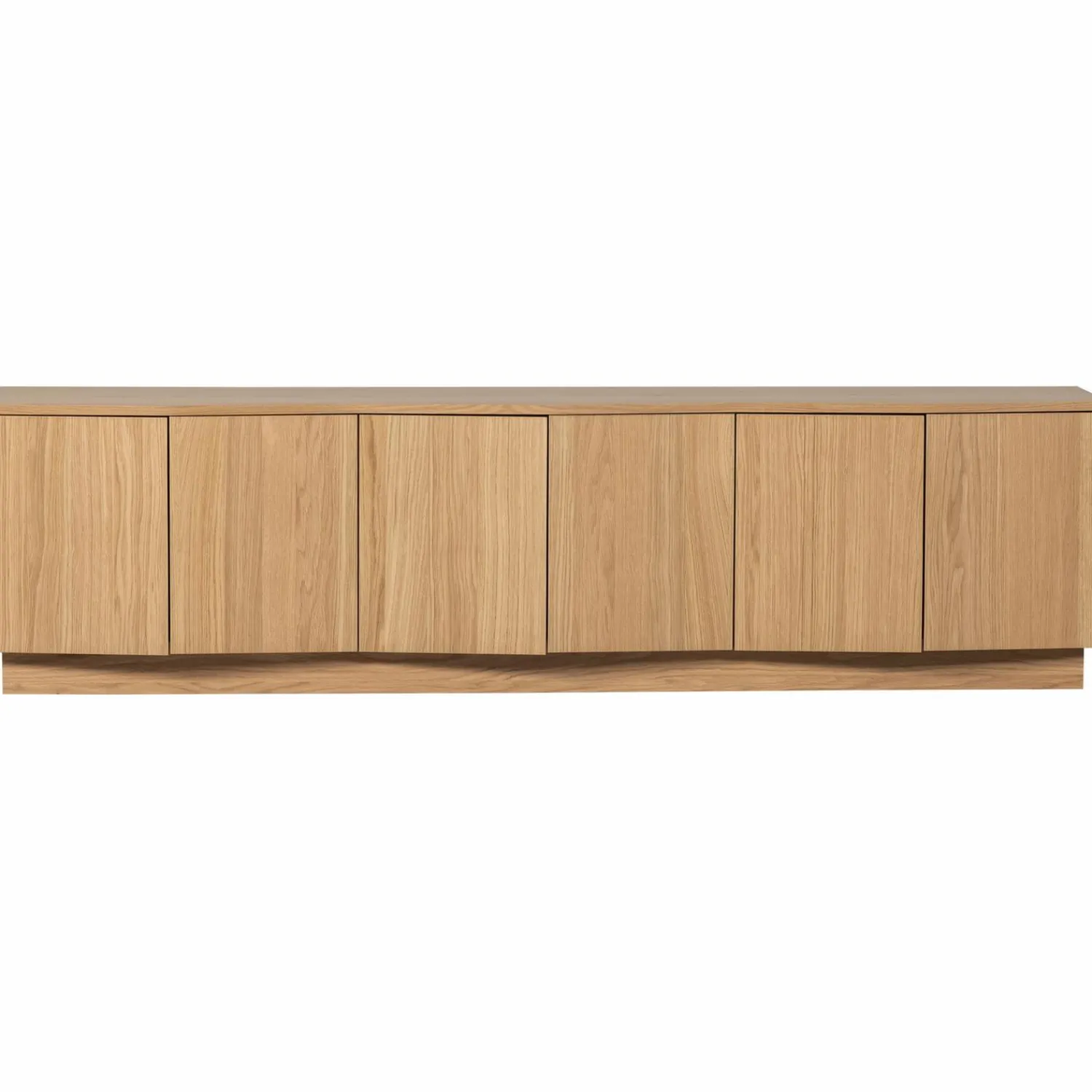 Best WOOOD Zuma tv meubel 200 cm eiken transparant