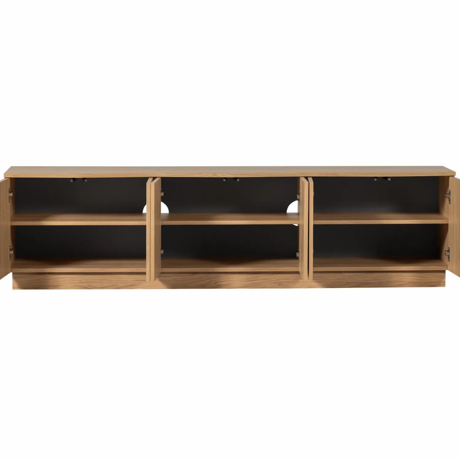 Best WOOOD Zuma tv meubel 200 cm eiken transparant